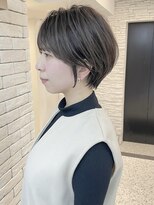 ヘアメイク シンズ レインボー(Hair Make SHIN'S RAINBOW)&nbsp;ショートボブ/大人巻き/ぷつっとボブ/ナチュラルカラー/高松