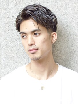 にもう ツーブロックショート　ラフパート