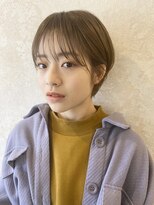 ノイ(neu)&nbsp;くすませカラーの耳かけショート