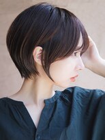 カライング(ing)&nbsp;ショートカット×ひし形ショートボブ×前髪あり20代30代40代 s03