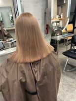 ジーナ 船橋(Zina)&nbsp;髪質改善＊ロングレイヤーグレーベージュ＊美髪【Zina船橋】