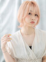 ドクターズ サロン ラブ(Dr's Salon LAB) キュートなホワイトピンクくびれウルフヘアj古河10代20代30代