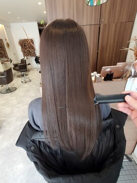 ハートライン(hair bridal Heart Line) 髪質改善メテオカラー