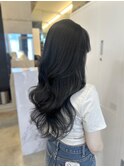 グレーブラック×後ろ姿も動きのあるレイヤーカット◯ KAKO
