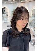 [Zina藤崎]髪質改善/こなれミディ/韓国ヘア/前髪/顔周り