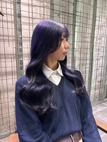 ウム(UMM)&nbsp;韓国風ヘア ラベンダーグレー