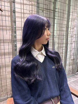 ウム(UMM) 韓国風ヘア ラベンダーグレー