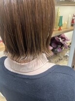 リミックス 南国店(remix)&nbsp;まろやかグレージュ/切りっぱなしボブ♪