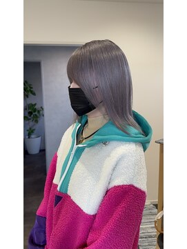 ハイク(HYKE) シルバーグレー/グレージュ/ケアブリーチ