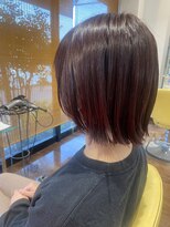 ネバーランド 平成店(NEVER LAND)&nbsp;レッドブラウン/外ハネ/ボブ