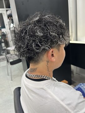 ネクスト 静岡店(NEXT) MEN'S HAIR/ダークアッシュ/ニュアンスパーマ/韓国マッシュ