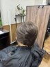 リタッチカラー+タイムサービスカット　5000円