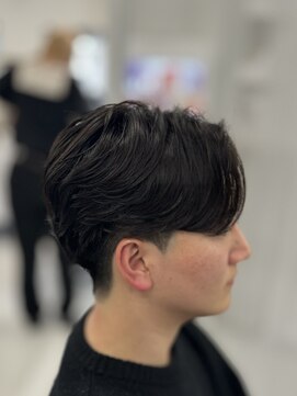 バース 梅田中崎町店(BIRTH) ニュアンスパーマセンターパートシャドーパーマセンターパート