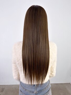 アルバム 新宿(ALBUM SHINJUKU) 美髪ロング韓国ヘア前髪カットおくれ毛_ba543911