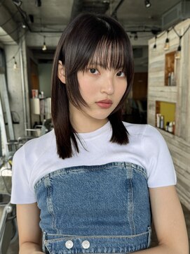 ノラジャーニー(NORA Journey) 【上田】ミディアムレイヤーカットウルフカット顔周りレイヤー