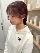 ミュゼプリュム(Musee plume)&nbsp;顔まわりカット×ぴんくラベンダー