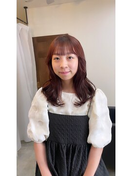 スイート ヘアデザイン(Suite HAIR DESIGN) 大人可愛いピンクベージュ
