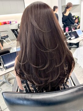 ジルブラン 土浦(JIL BLAN) ハイライトバレイヤージュダブルカラーケアブリーチ20代30代