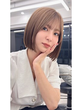 メルバイグラフ 梅田(mel by GRAFF) 【ミニボブ】ナチュラルボブ/ストレートボブ/ショートボブ