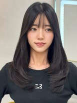 シーテメゾン(Ciete Maison)&nbsp;【yuuka】レイヤーカット名古屋美容室韓国巻きトレンド