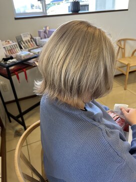 アチーブ ヘア デザイン(achieve hair design) #ハイトーン