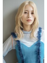 ヘアーラニッシュ 船橋店(hair Lanish)&nbsp;ハイトーン艶カラー/イヤーカット