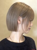 ロンドリメゾン 原宿(Lond re Maison.)&nbsp;オリーブグレー/ブリーチ/マロンベージュ/黒髪/小顔/原宿4