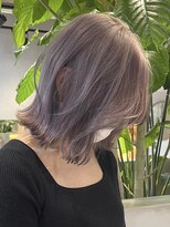 サンクマーケット 渋谷(cinq MARKET)&nbsp;渋谷タッセルボブミルクティーベージュヘーゼルベージュカラー◆