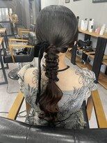ウェイビー 桜木町店(WAVY) 【WAVY hair set】結婚式ヘアセット大人可愛いタイトスタイル
