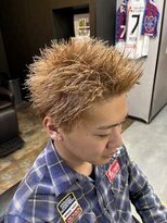 リッチ バイ ラピス(RICH by Lapis) スパイキーショート/ベージュカラー