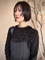 フランジェッタヘアー(Frangetta hair)&nbsp;ぷつっとステップレイヤーボブ♪担当川合