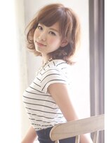 ロジェ(loje) 【LOJE】内側を耳掛け☆ひし形シルエットで小顔フェミニン