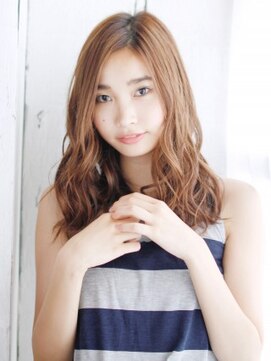 ヘアメイク ナル(hair make nalu) 細かめカールのゆるミックスカール