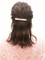 アルクバイネオリーブ 荻窪店(arc by neolive)&nbsp;編み込みハーフアップスタイル☆arc  by neolive 荻窪