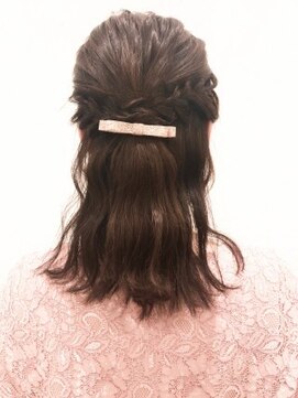 アルクバイネオリーブ 荻窪店(arc by neolive) 編み込みハーフアップスタイル☆arc  by neolive 荻窪