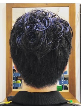 ガーデニア(GARDENIA) くせ毛風メンズパーマ