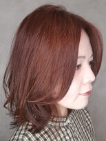 レリーヘアーデザイン(lelie hair design) 【lelie土居】アンティークレッド☆秋色◎