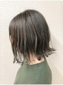 お手入れ簡単　切りっぱなしボブ