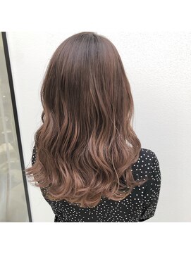 カシェ マエノヘタ(Cashe'e MAENOHETA) pink beige