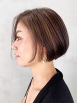 アイティー バイ アルバム 浦和店(IT by ALBUM) ハイライショート_ハイライトカラーオリーブカラー_ba240181