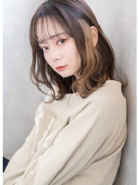 トッカ ヘアアンドトリートメント 赤羽店(tocca hair &treatment) 【tocca赤羽】くびれ外ハネミディアム・インナーカラー