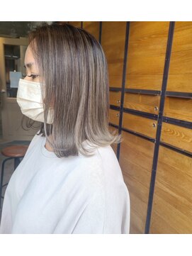 キーン 立川店(keen) 【keen×武田】外はねミディ×ハイライト