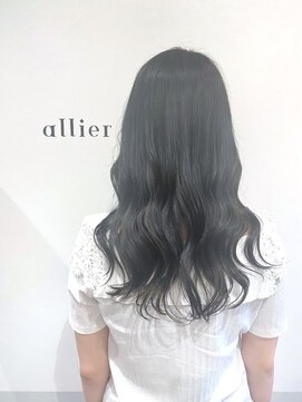 カルムアリエ(CALME allier) 艶ブルーブラック
