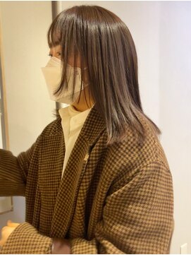 ローレンジウ(LOREN JU) 名駅/名古屋駅/学割U24/レイヤーカット/オージュア/ダブルカラー