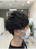 ツーブロックマッシュ