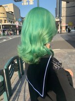 セレーネヘアー キョウト(Selene hair KYOTO) グリーンカラー