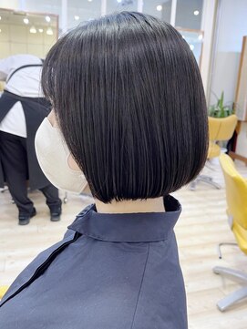 モリオ フロム ロンドン 成増店 【morio成増/児玉】黒髪ボブ ミニボブ