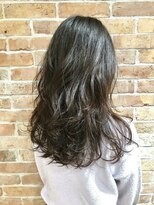 ワークス 下北沢(WORKS)&nbsp;ダークナチュラルアッシュエレガントレイヤー【下北沢/美容室】