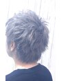 アース 三田南ウッディタウン店(HAIR&MAKE EARTH) スパイキーショート!カラーはシルバーグレーで透明感