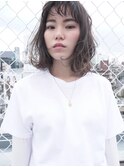 【morio札幌】札幌ボブ 大人かわいいおんまゆパーマボブ